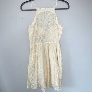 American Eagle ivory lace sundress